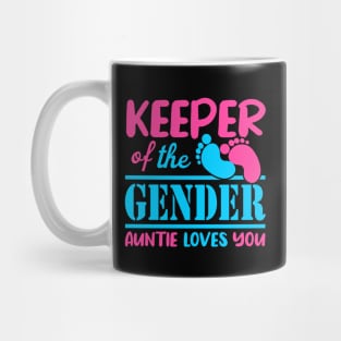Keeper Of The Gender Auntie Loves You Mug